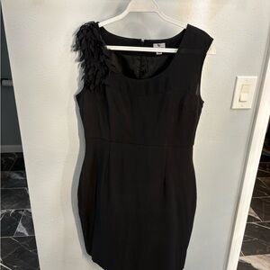 Worthington Elegant Black One Shoulder Dress